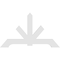 Ekena Millwork Vanguard Architectural Grade PVC Gable Bracket, 72"W x 42"H x 2"D x 6"F, 14/12 Pitch GBP072X42X0206VAN00 - alternate 2